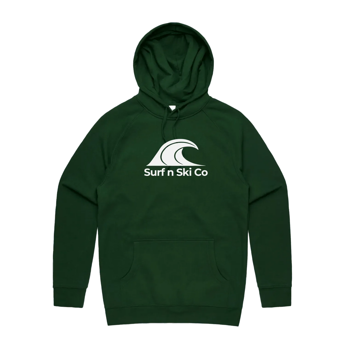 Forest Green front flat lay