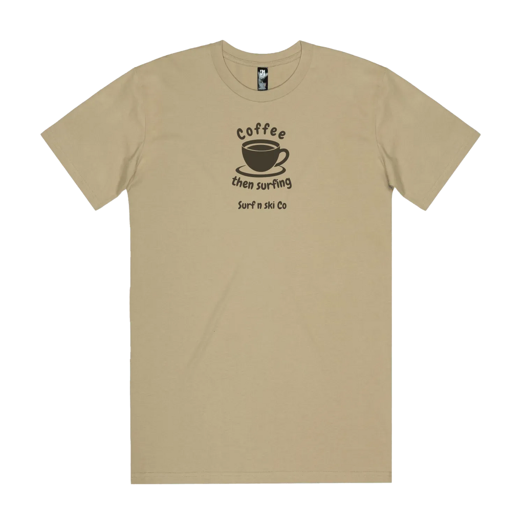 Khaki front flat lay
