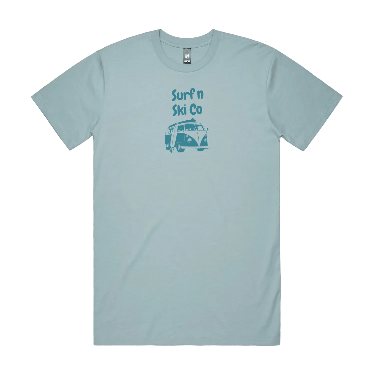 Pale Blue front flat lay