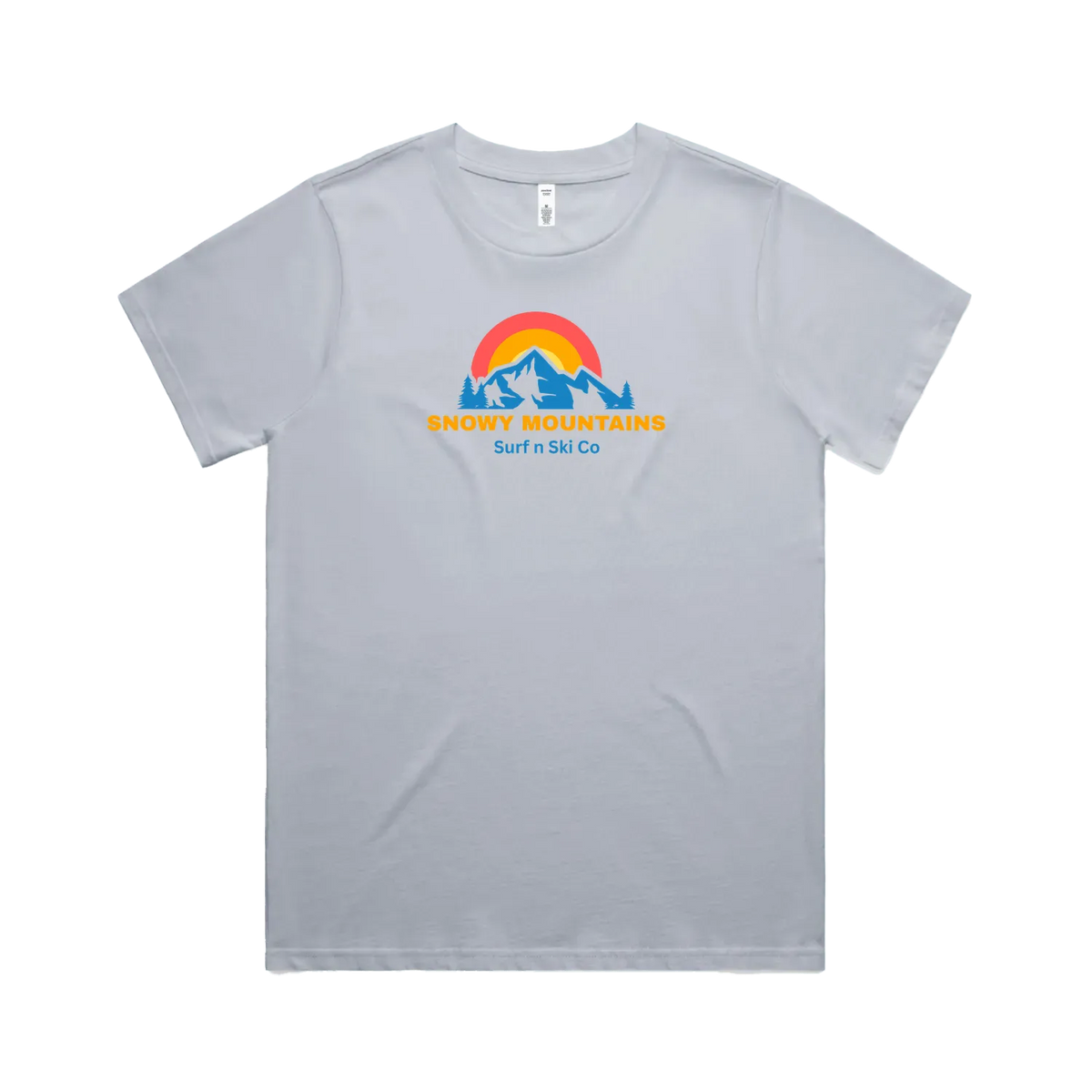Powder front flat lay