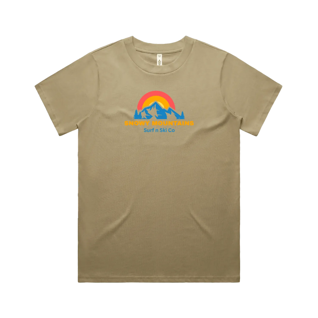 Sand front flat lay
