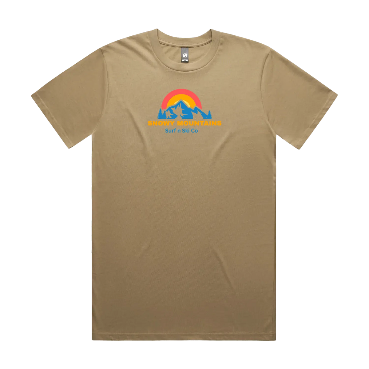 Sand front flat lay