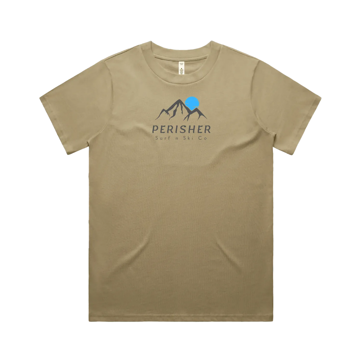 Sand front flat lay