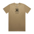 Sand front flat lay
