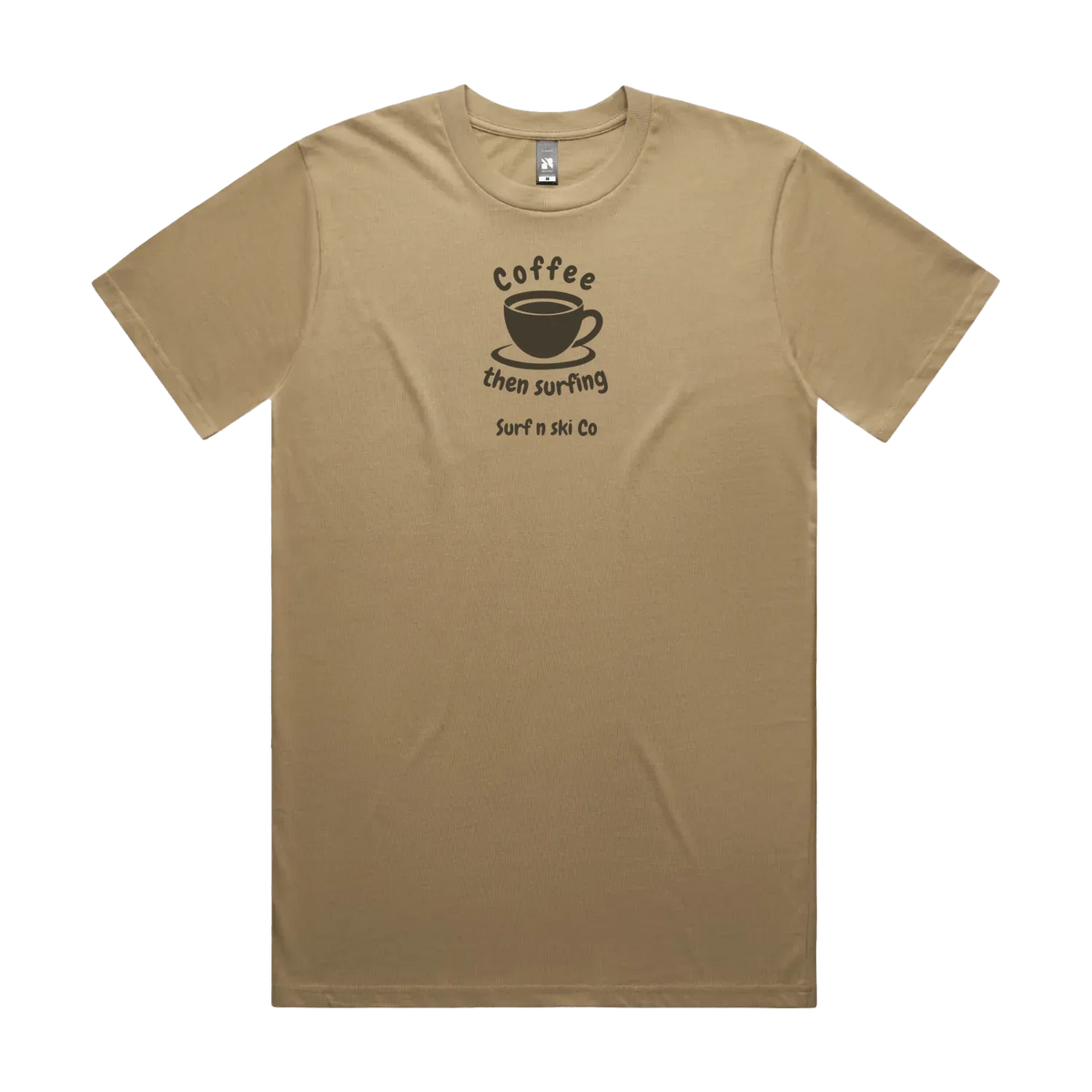 Sand front flat lay