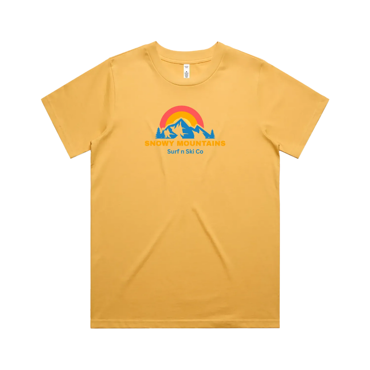 Sunset front flat lay