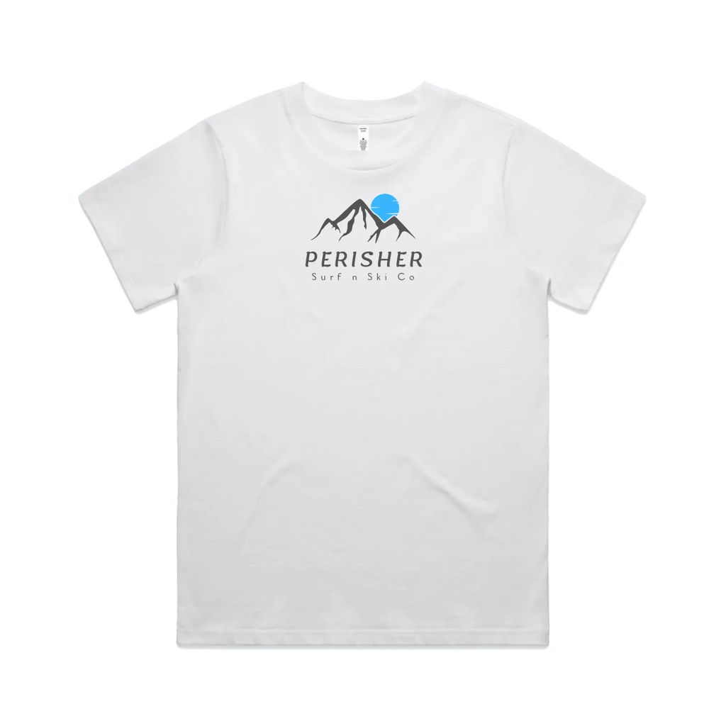 White front flat lay