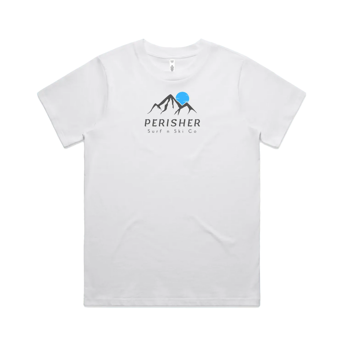 White front flat lay