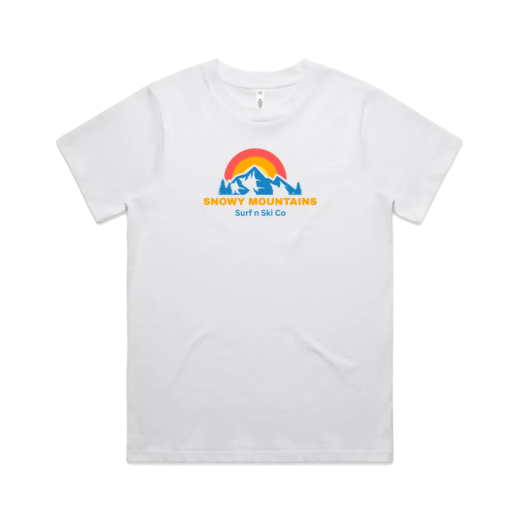 White front flat lay